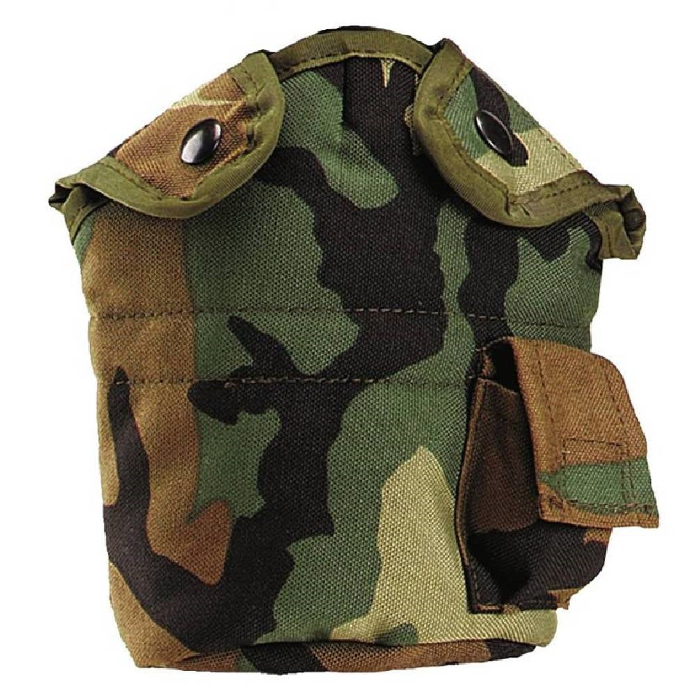 Rothco Woodland Camo Nylon Canteen Cover 40012
