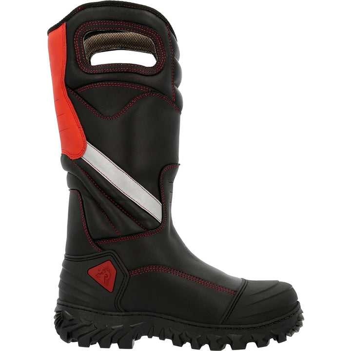 Rocky Code Red Structure Composite Toe Waterproof Pull On NFPA Rated Fire Boot RKD0087