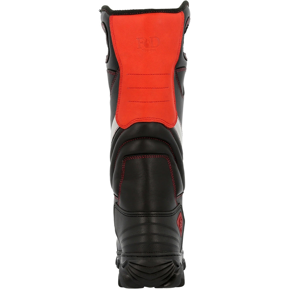 Rocky Code Red Structure Composite Toe Waterproof Pull On NFPA Rated Fire Boot RKD0087