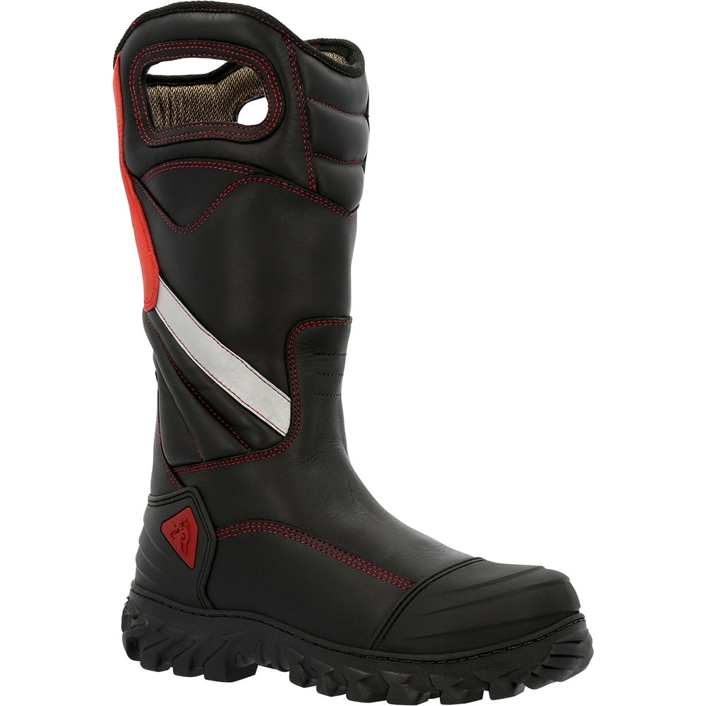 Rocky Code Red Structure Composite Toe Waterproof Pull On NFPA Rated Fire Boot RKD0087