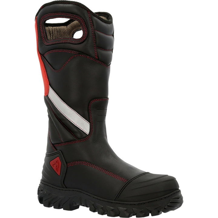Rocky Code Red Structure Composite Toe Waterproof Pull On NFPA Rated Fire Boot RKD0087