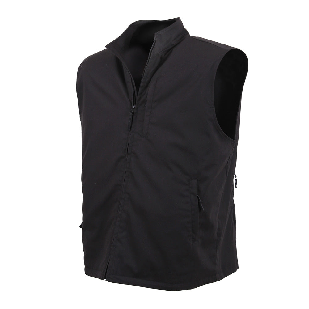 Rothco 75500 Black Undercover Travel Vest