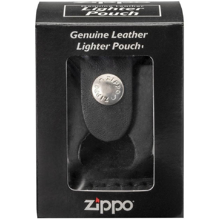 Zippo Lighter Pouch Black Leather - 17012