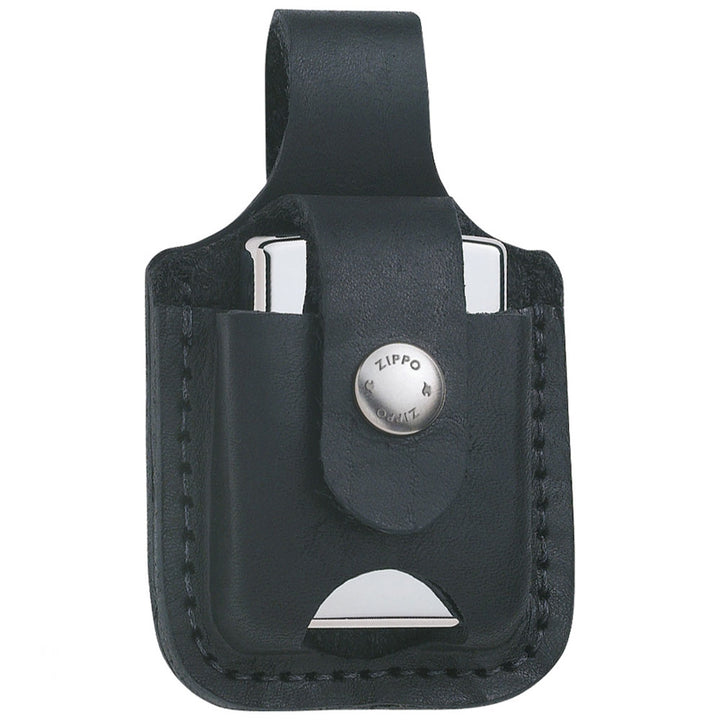 Zippo Lighter Pouch Black Leather - 17012