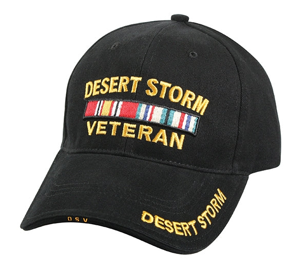 Rothco Black Desert Storm Veteran Cap 9323