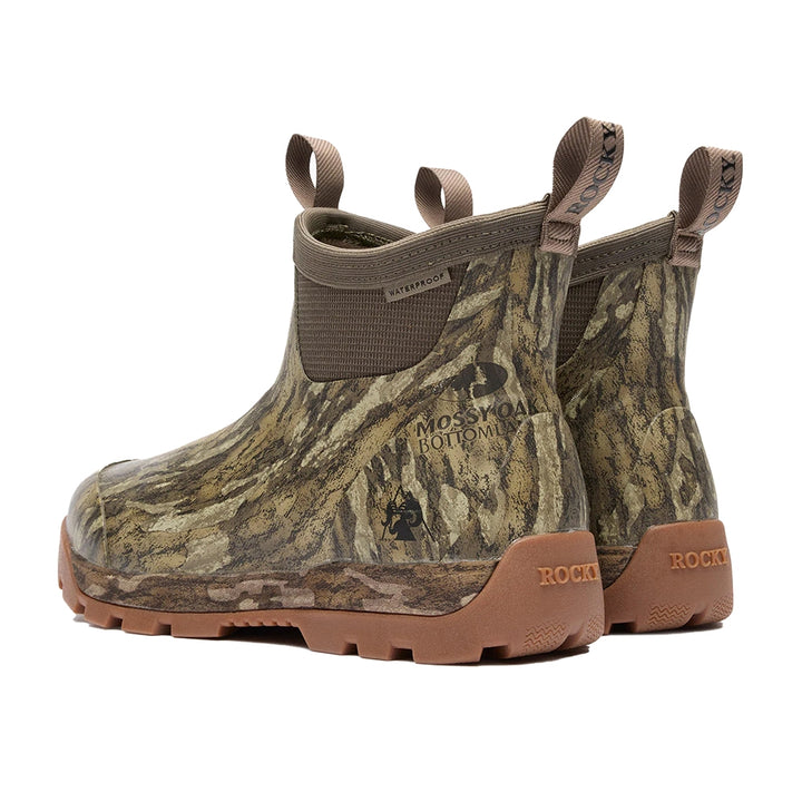 Rocky Backlands Soft Toe Rubber Lightweight Slip On Rugged Outdoor Boot RKS0717