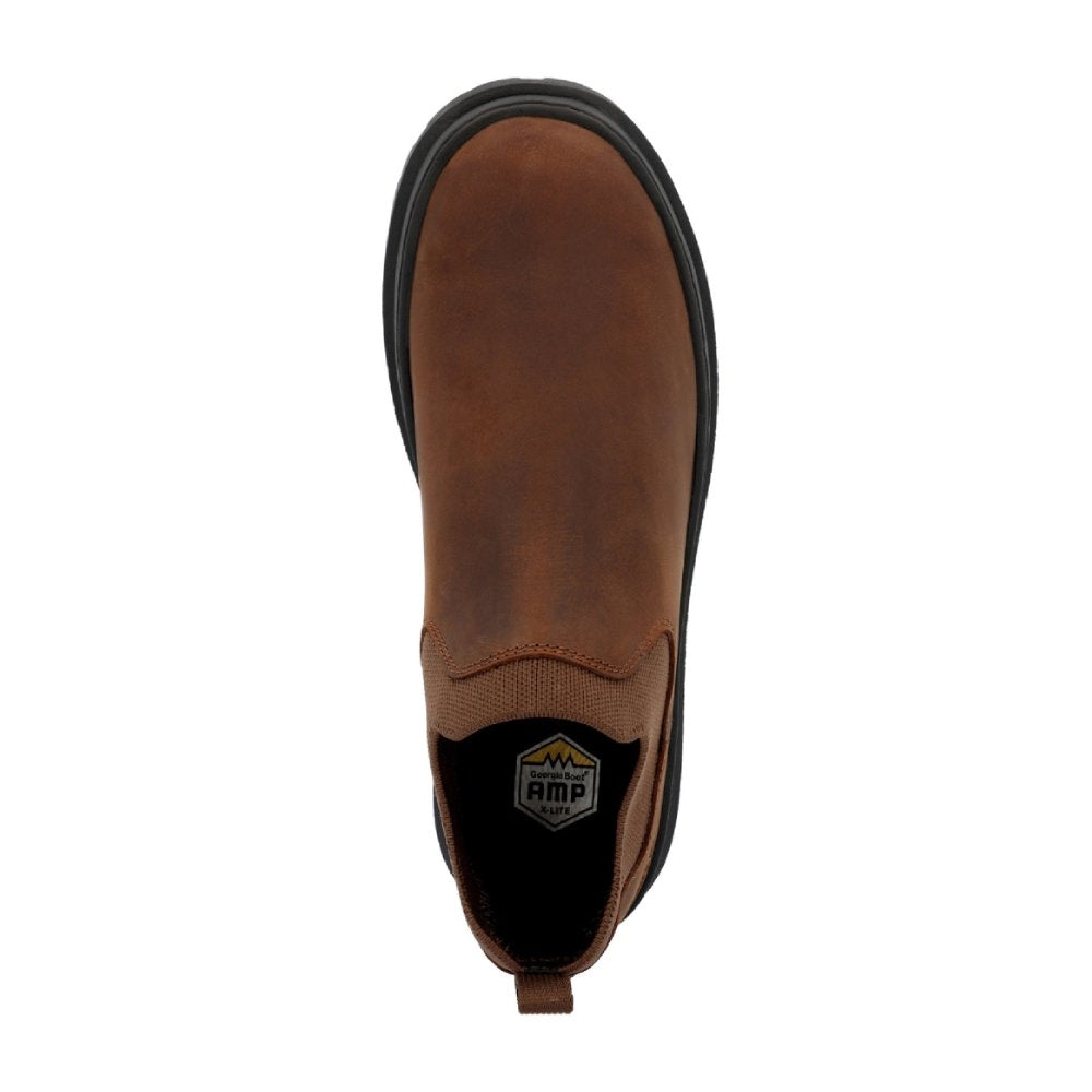 Georgia Romeo SuperLyte Slip Resistant Pull On Soft Toe Work Shoe GB00633