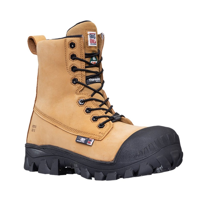 Big Bill Traction 4X4 Waterproof Metal Free Composite Toe Work Boot BB6014