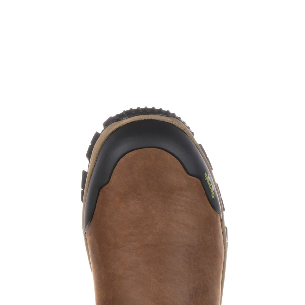 Georgia Blue Collar Waterproof Pull On Soft Toe Work Boot GB00106