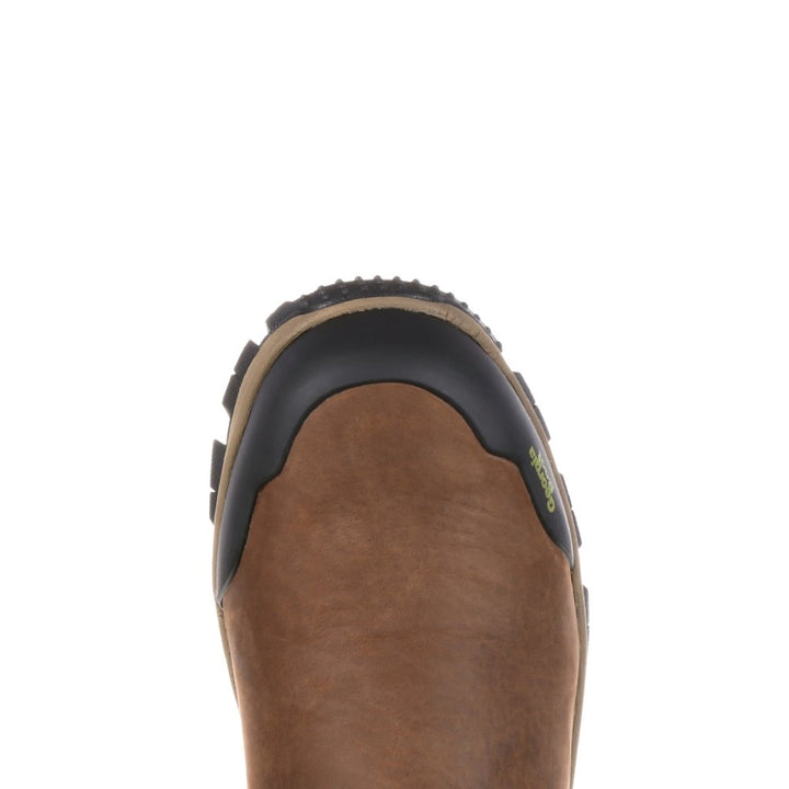 Georgia Blue Collar Waterproof Pull On Soft Toe Work Boot GB00106