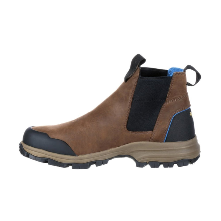 Georgia Blue Collar Waterproof Pull On Soft Toe Work Boot GB00106