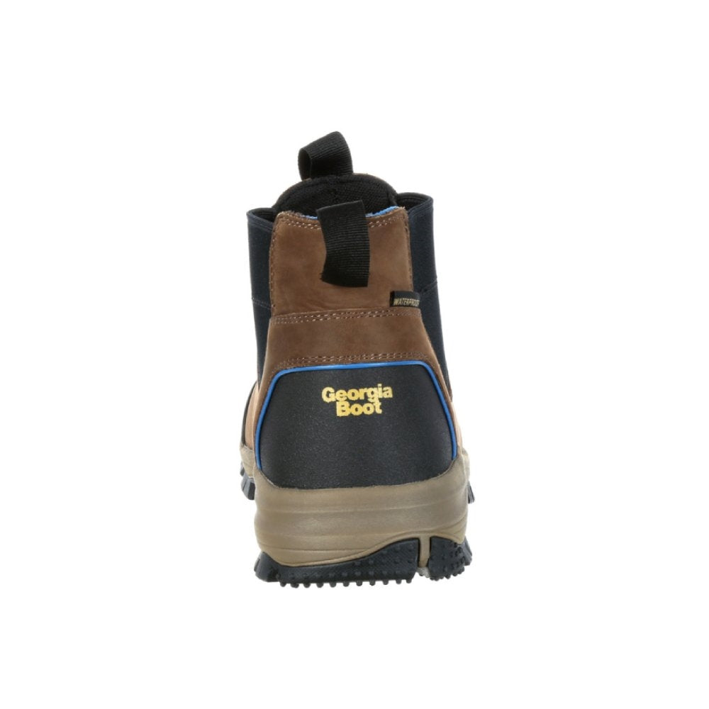 Georgia Blue Collar Waterproof Pull On Soft Toe Work Boot GB00106