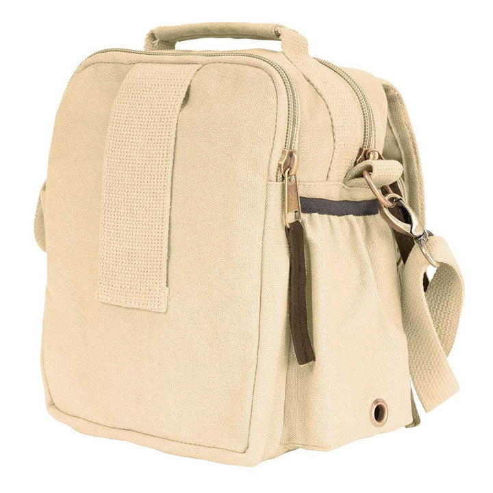 Rothco Vintage Canvas N Leather Travel Shoulder Bag 28360