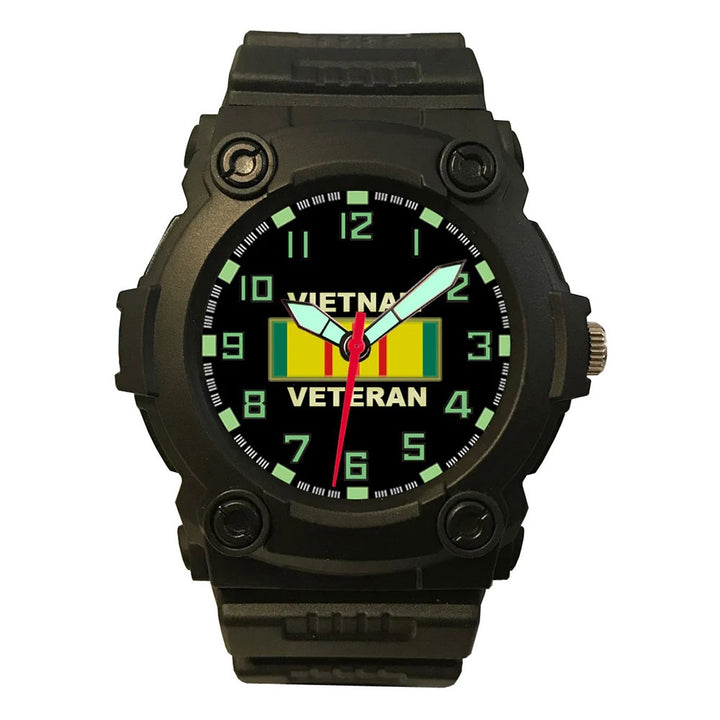 Aquaforce Vietnam Veteran Analog Quartz Tactical Watch 24W