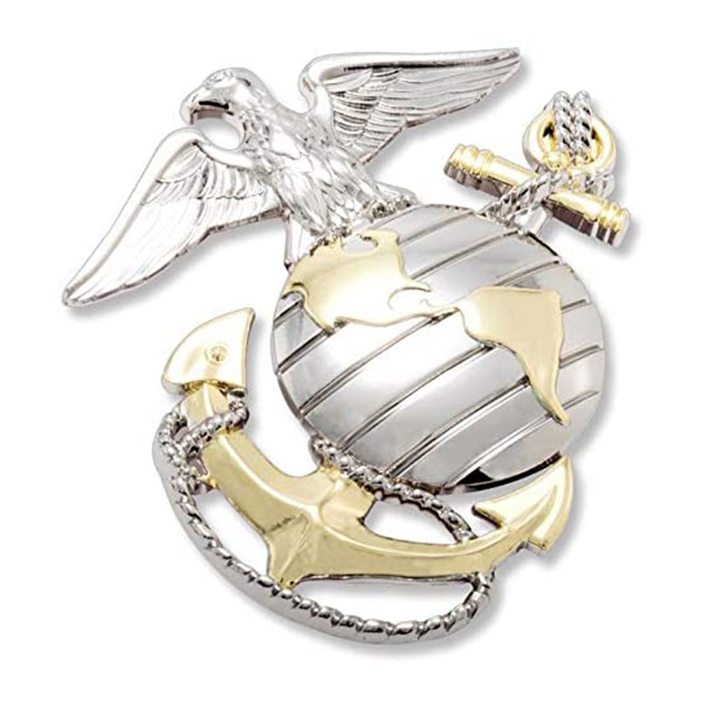 Marine EGA Premium 3D Auto Chrome Emblem AC-34