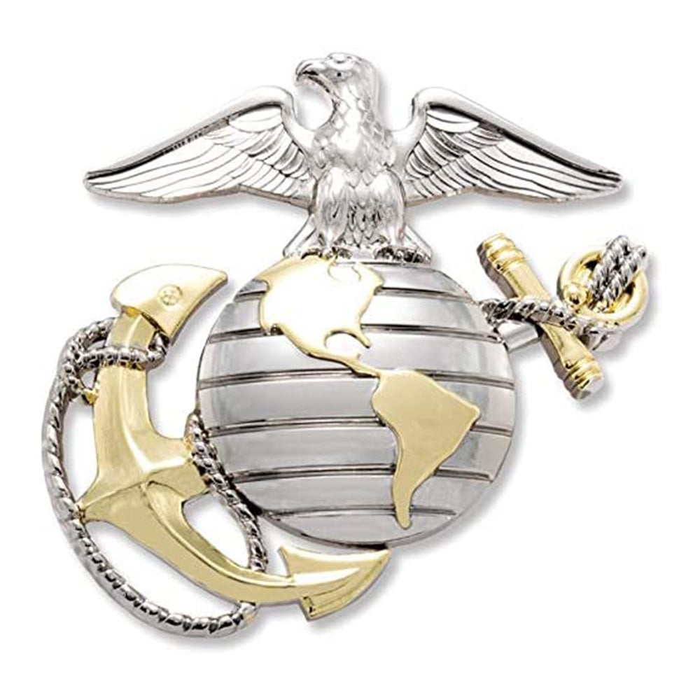 Marine EGA Premium 3D Auto Chrome Emblem AC-34