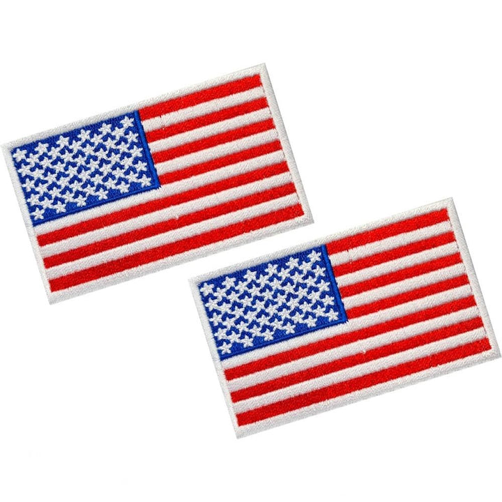 Rothco Embroidered US  Flag Patch With White Border 2777