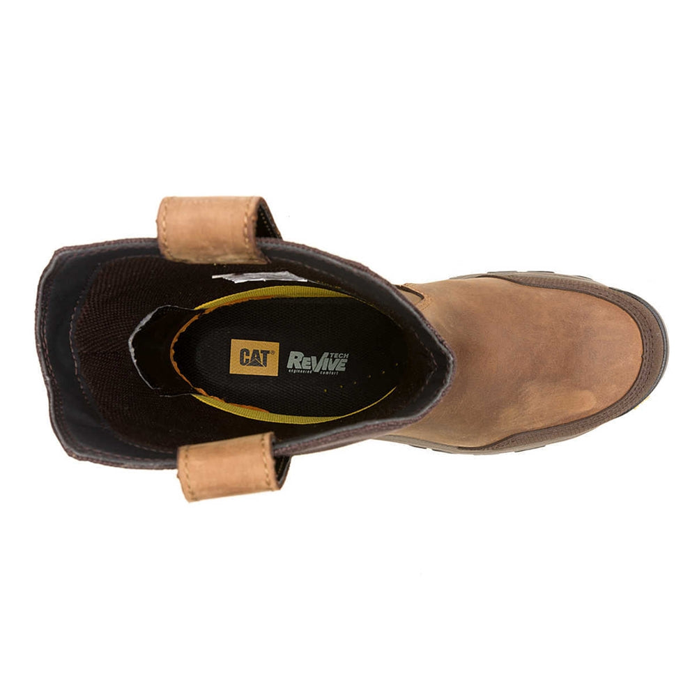 Caterpillar Threshold Rebound Pull On Waterproof Steel Toe Work Boot P91772