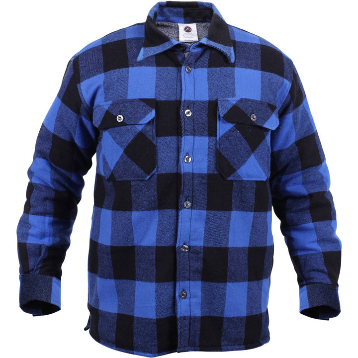 Rothco Heavyweight Sherpa-Lined Flannel Shirts - 3739