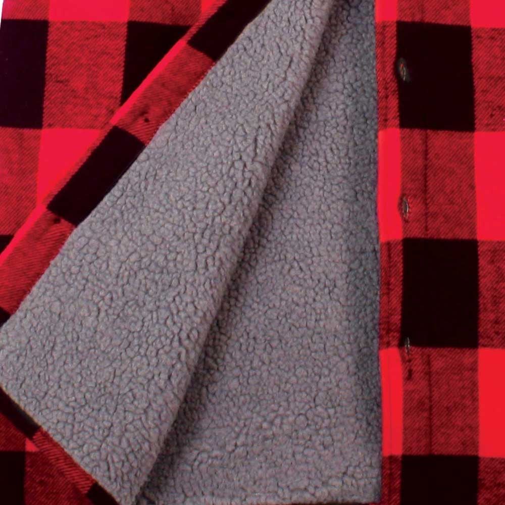 Rothco Heavyweight Sherpa-Lined Flannel Shirts - 3739