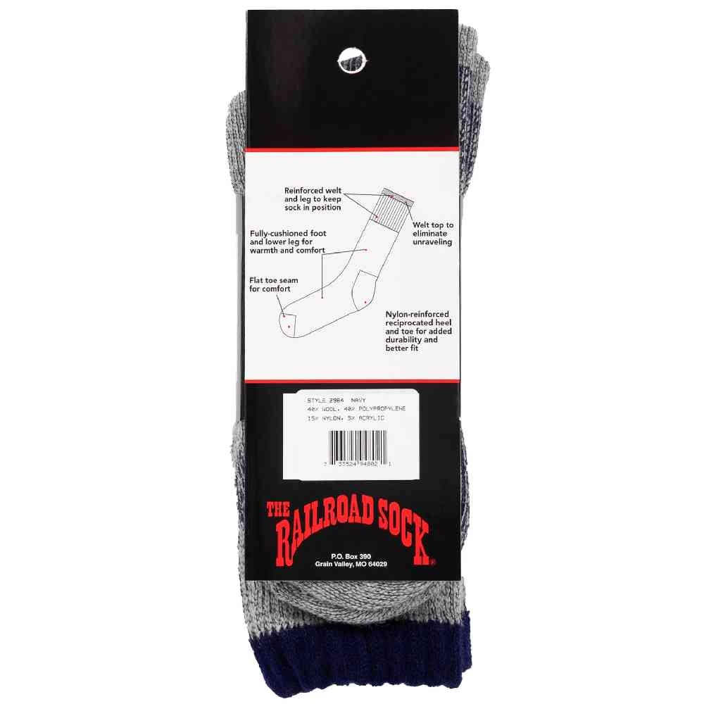 Railroad Socks Outdoor Wool  Boot Socks  2964