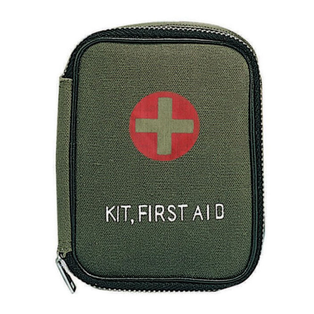 Rothco Military Zipper First Aid Kit with Contents - 8328