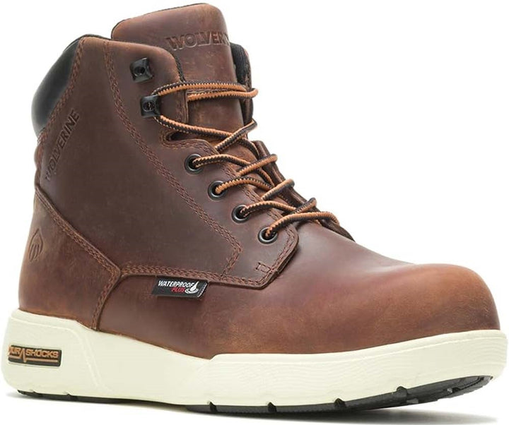Wolverine Kickstart DuraShocks CarbonMax Composite Toe Waterproof Work Boot W080036