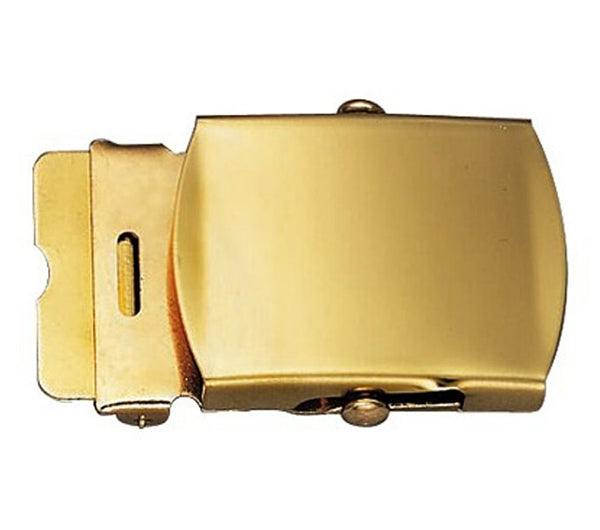 Rothco 4400 Brass Plated Web Belt Buckle