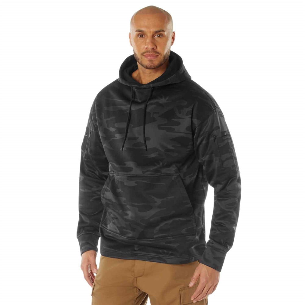 Rothco Midnight Camo Concealed Carry Hoodie 12210