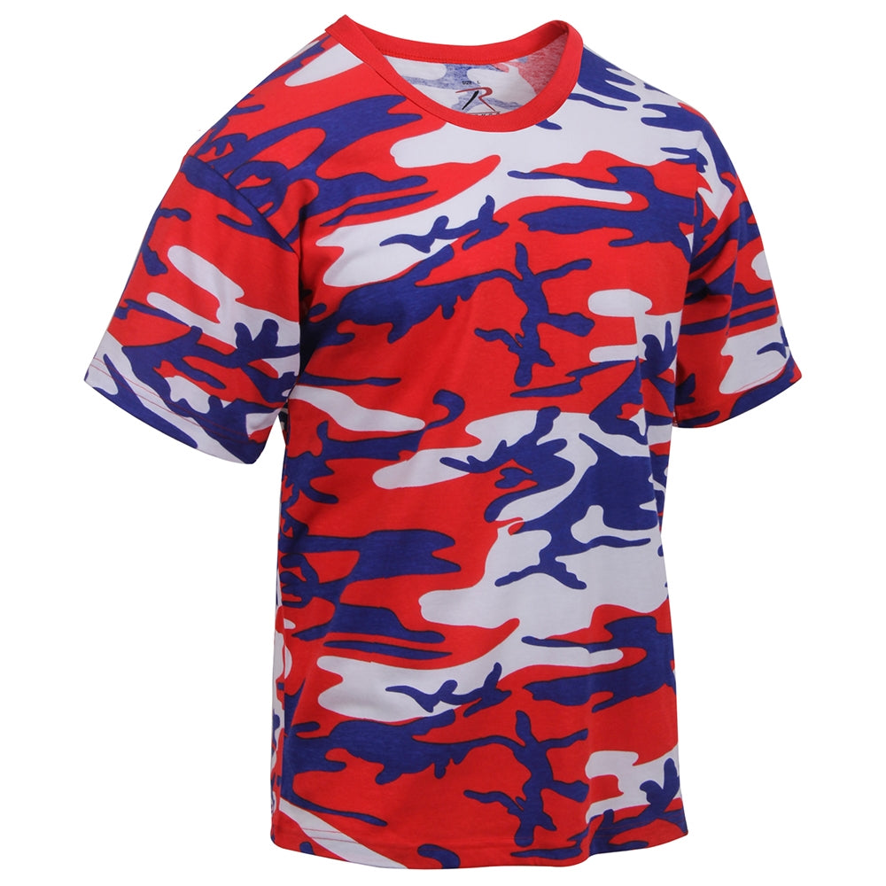Rothco Red White and Blue Camo T-Shirt 3192
