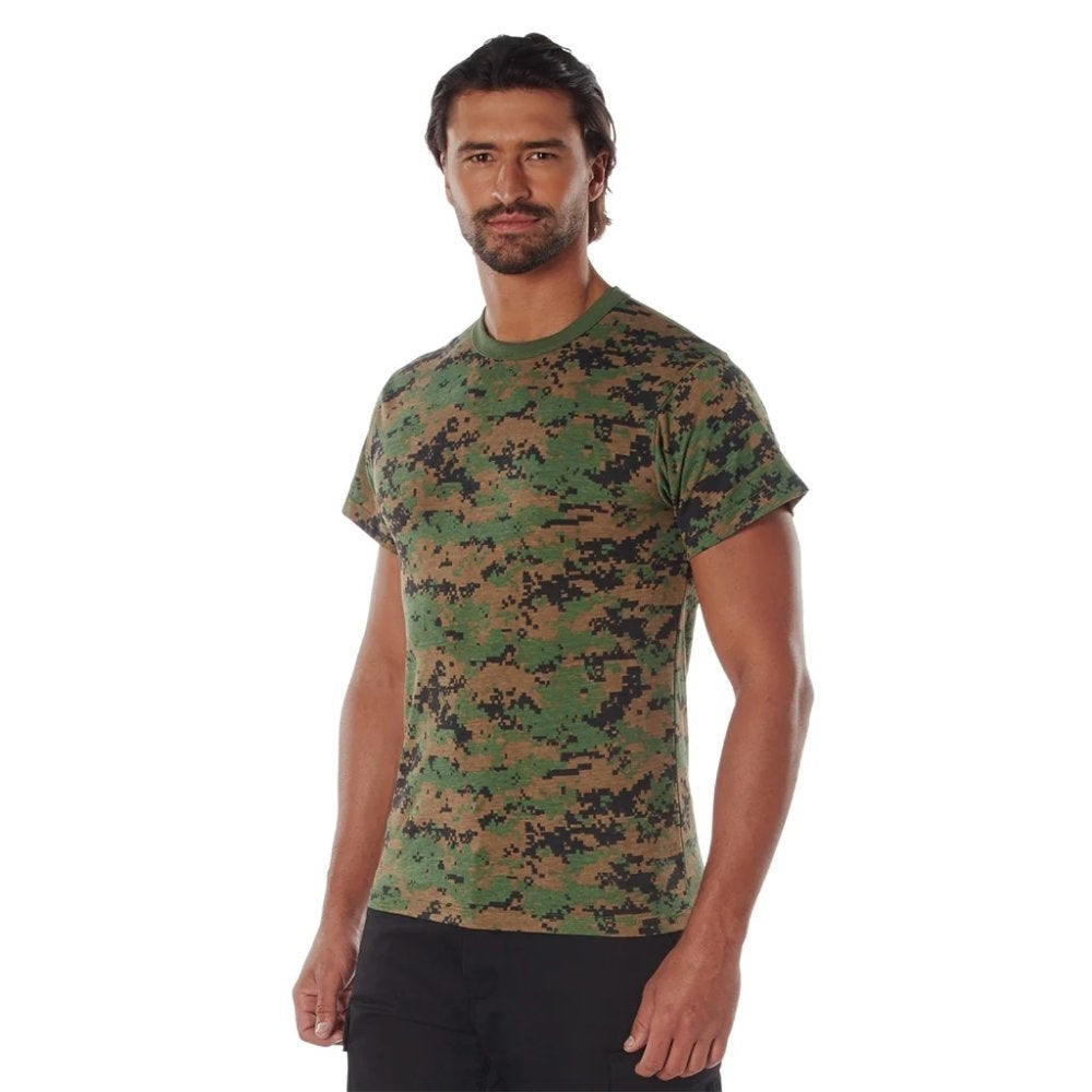 Rothco Woodland Digital Camo T-Shirt 6494