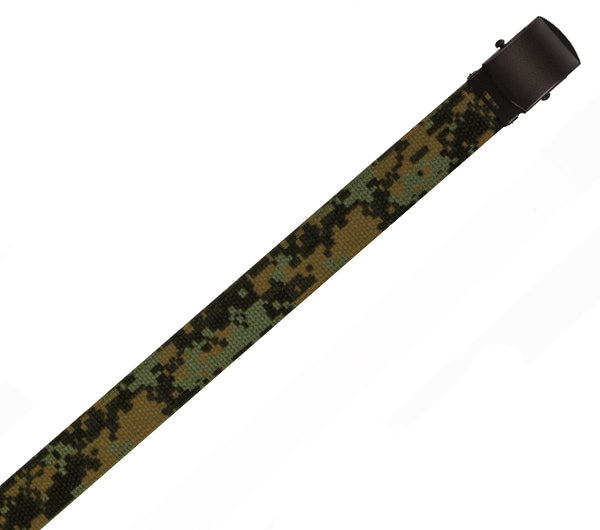 Rothco Digital Woodland Camo Reversible Web Belt - 4298