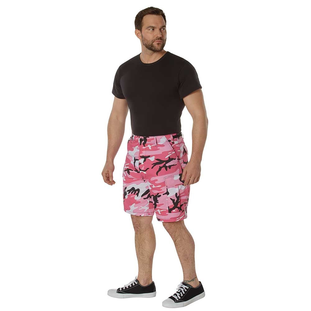 Rothco Pink Camo BDU Shorts 65420