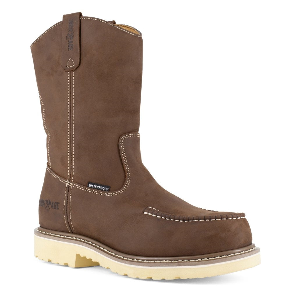 Iron Age Solidifier Waterproof Composite Toe Moc Toe Wellington Work Boot IA5093