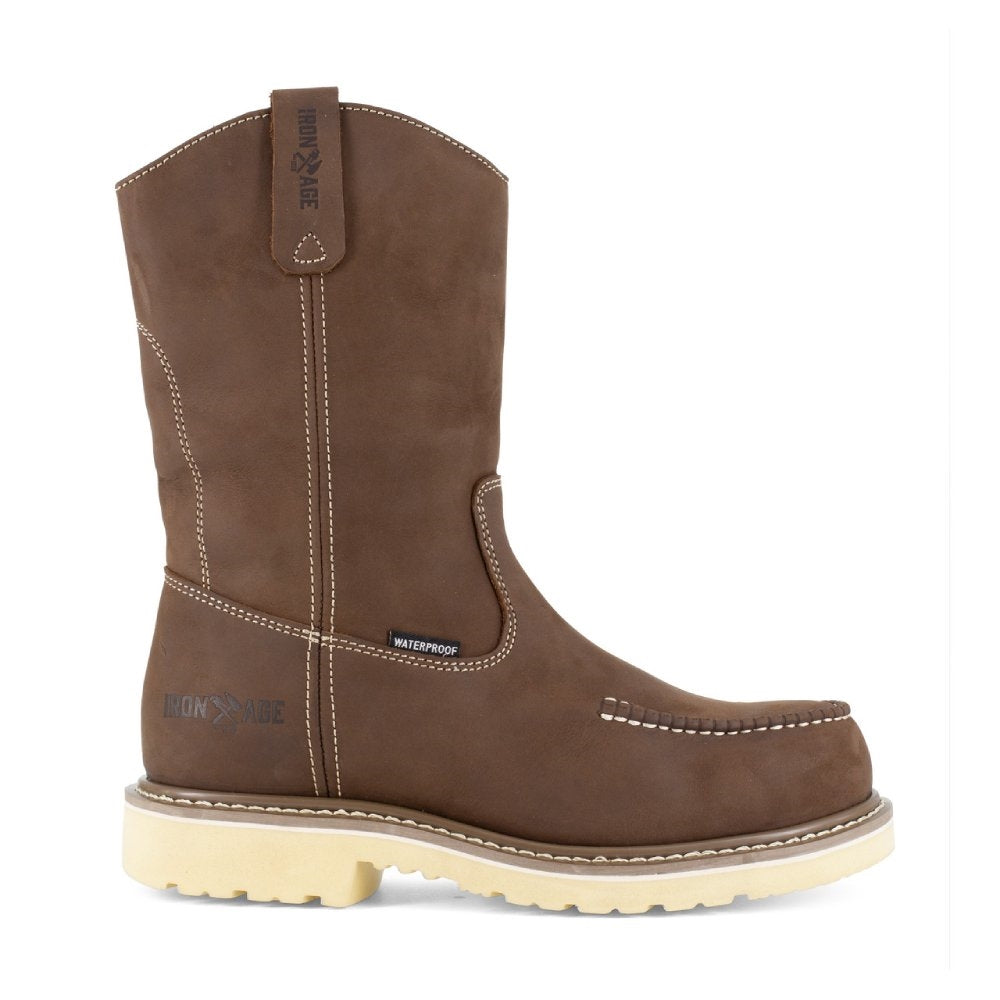 Iron Age Solidifier Waterproof Composite Toe Moc Toe Wellington Work Boot IA5093