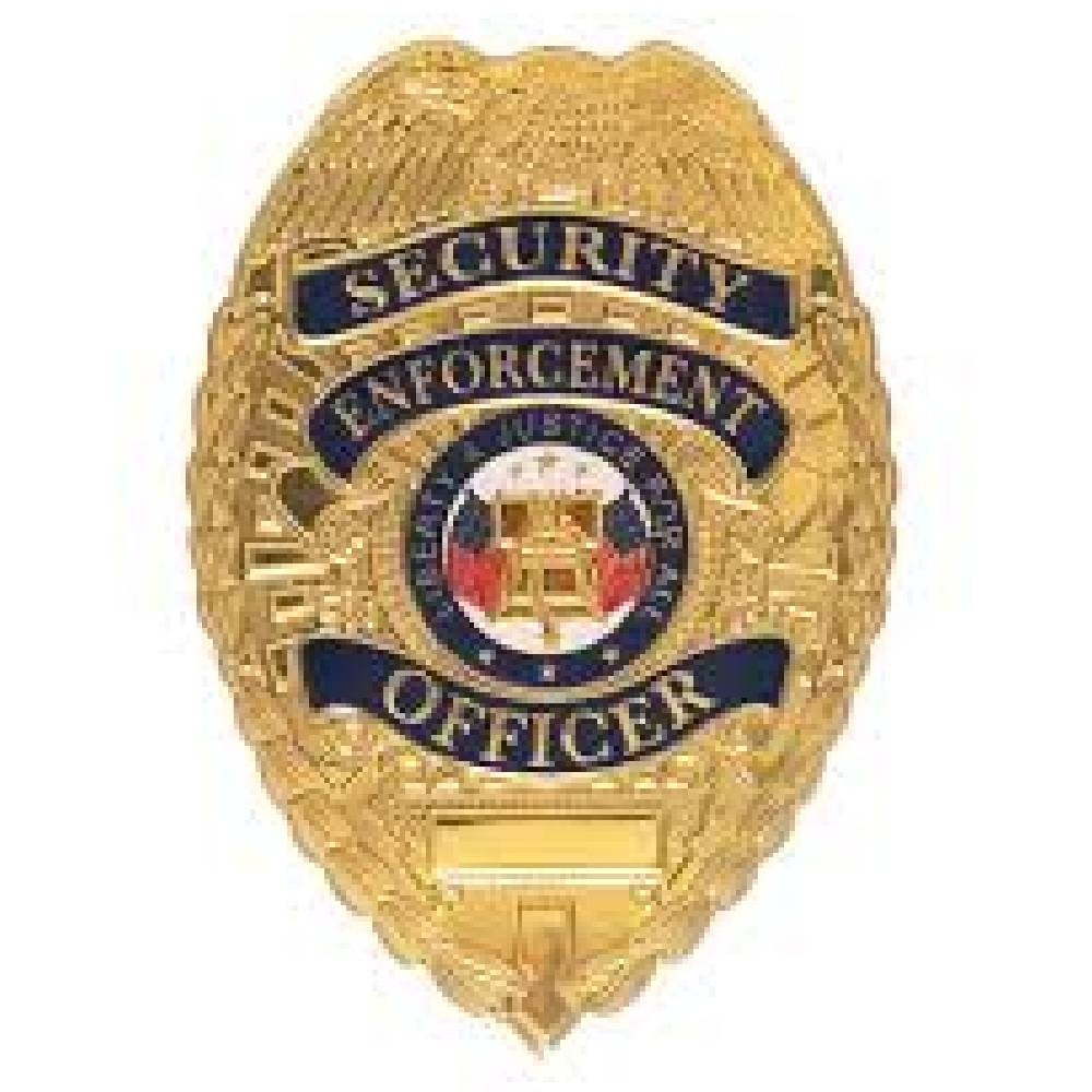 Rothco Flexible Iron On Security Badge 1956