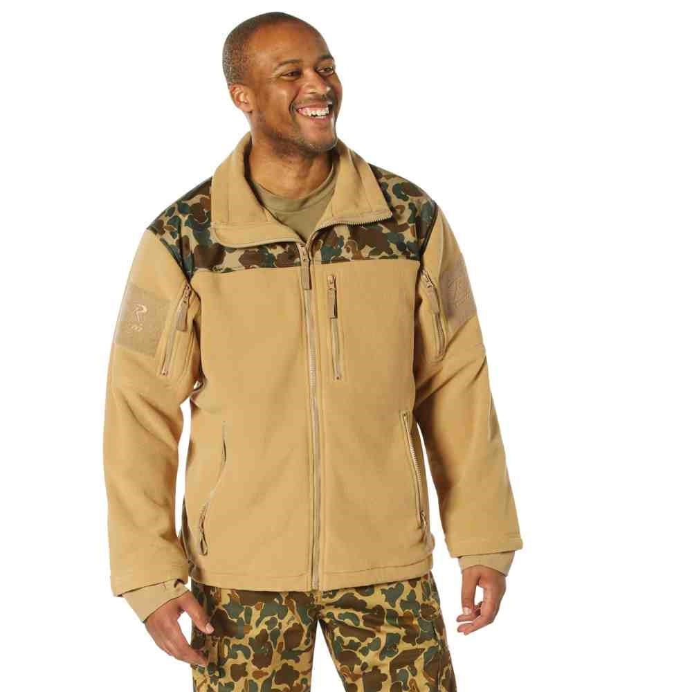 Rothco Fred Bear Camo Spec Ops Tactical Fleece Jacket 86690