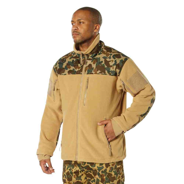 Rothco Fred Bear Camo Spec Ops Tactical Fleece Jacket 86690