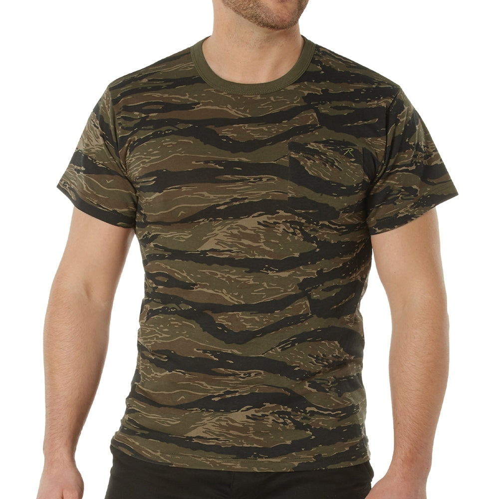 Rothco  Tiger Stripe Camo Pocket T-Shirt 36950