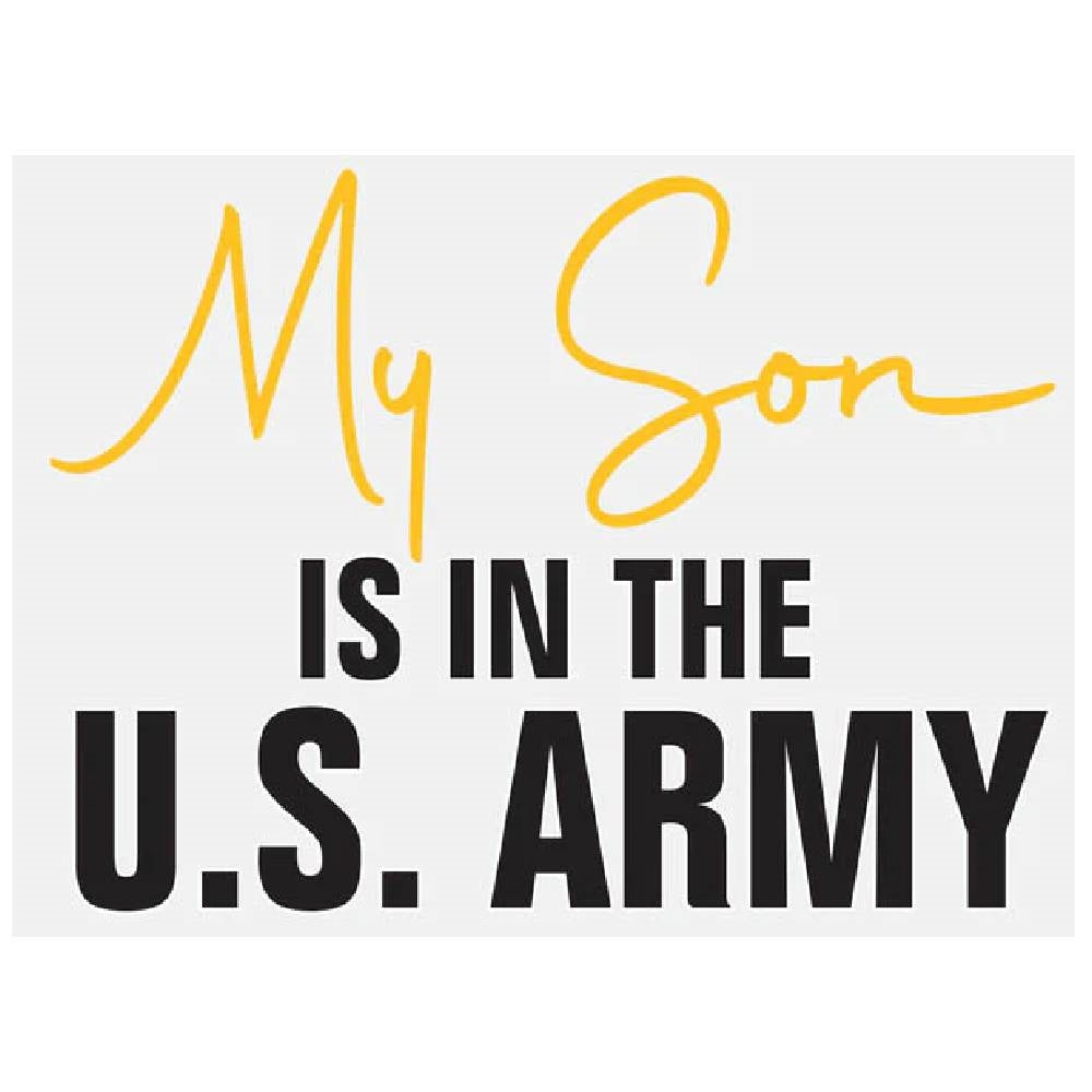 My Son is in the Army Decal D250-A