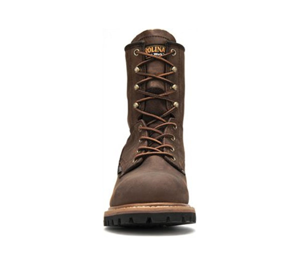 Carolina 8 Inch Steel Toe Waterproof Logger Boots - CA9821