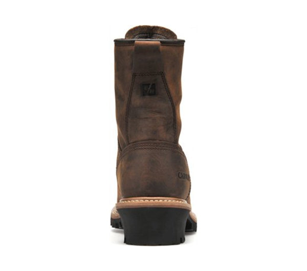 Carolina 8 Inch Steel Toe Waterproof Logger Boots - CA9821