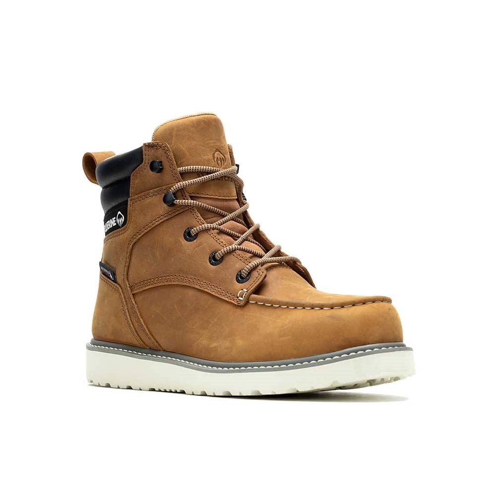 Wolverine Trade Wedge Moc Toe Steel Toe Waterproof Work Boot W231116