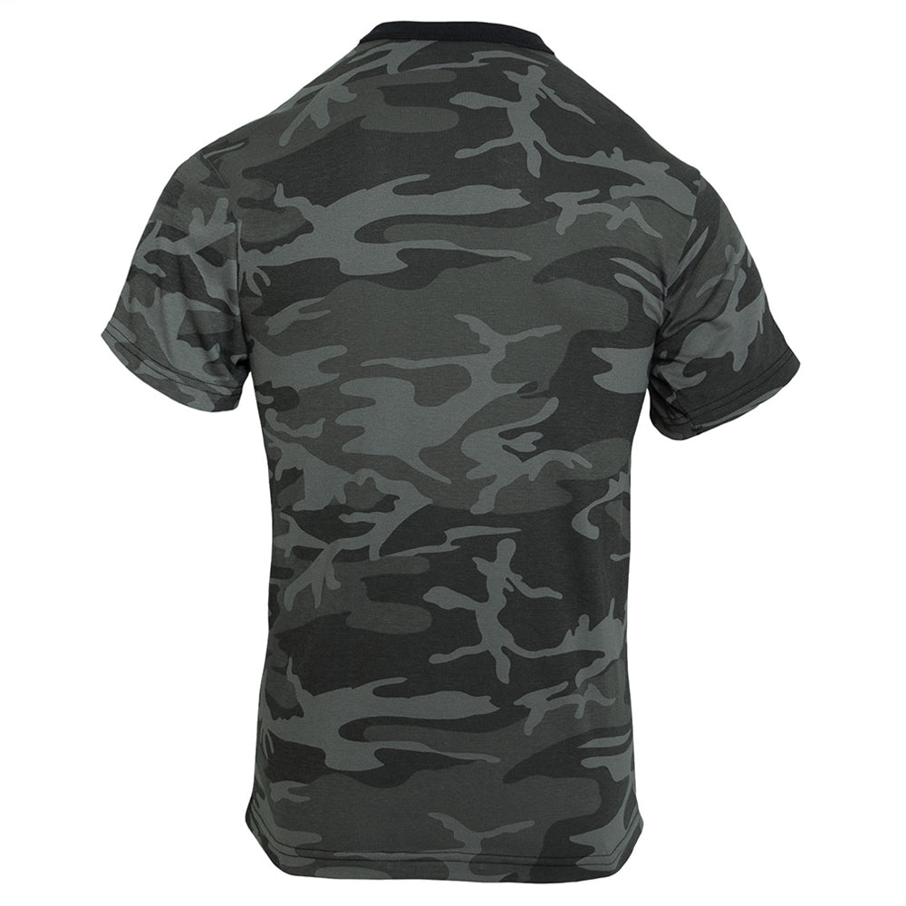 Rothco Black Camouflage T-Shirt 1864