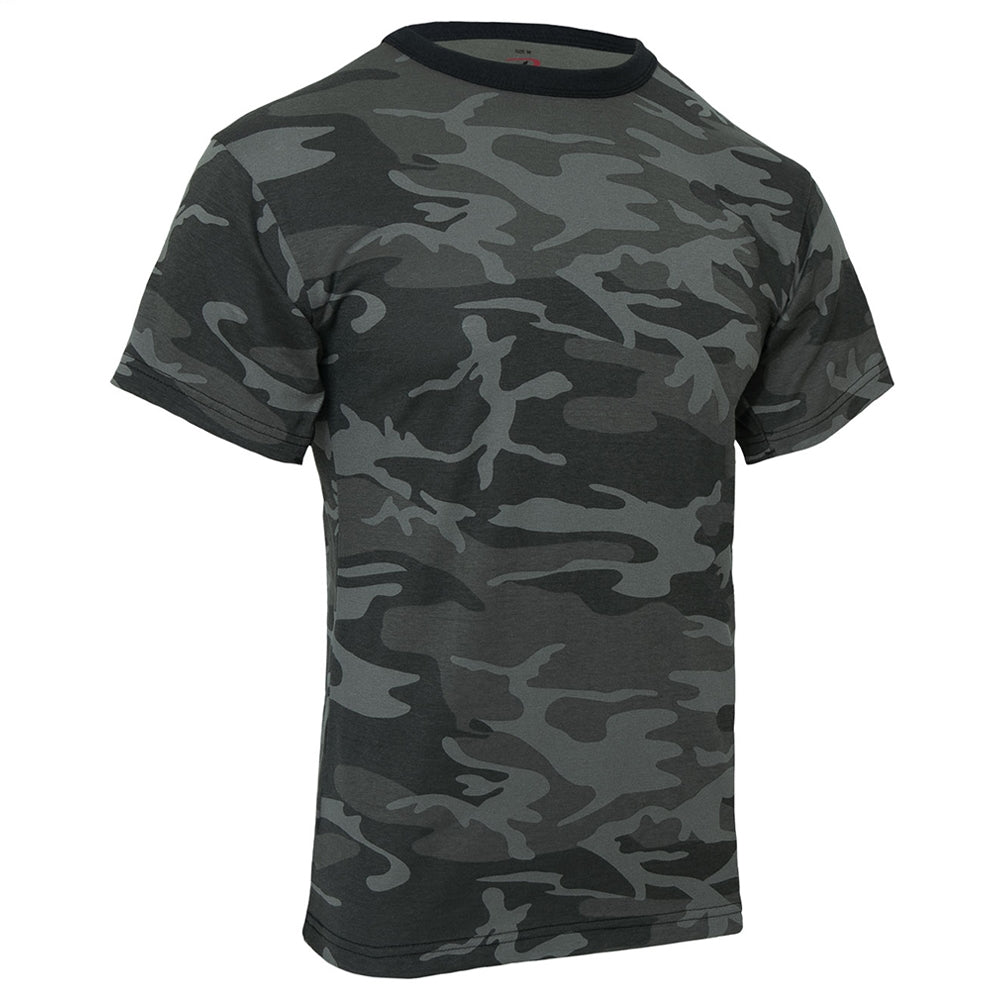 Rothco Black Camouflage T-Shirt 1864