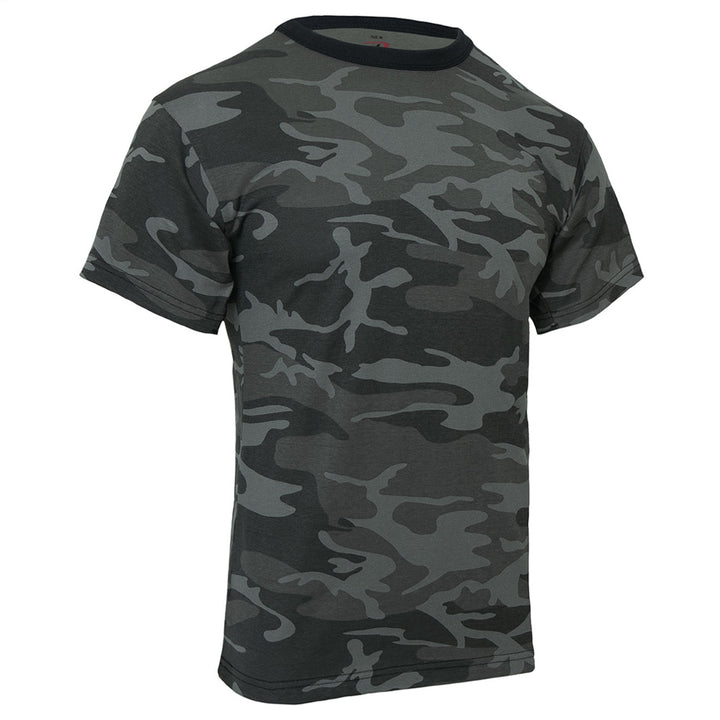 Rothco Black Camouflage T-Shirt 1864