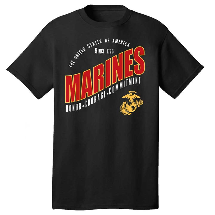 Marines USA T-Shirt HTS-277
