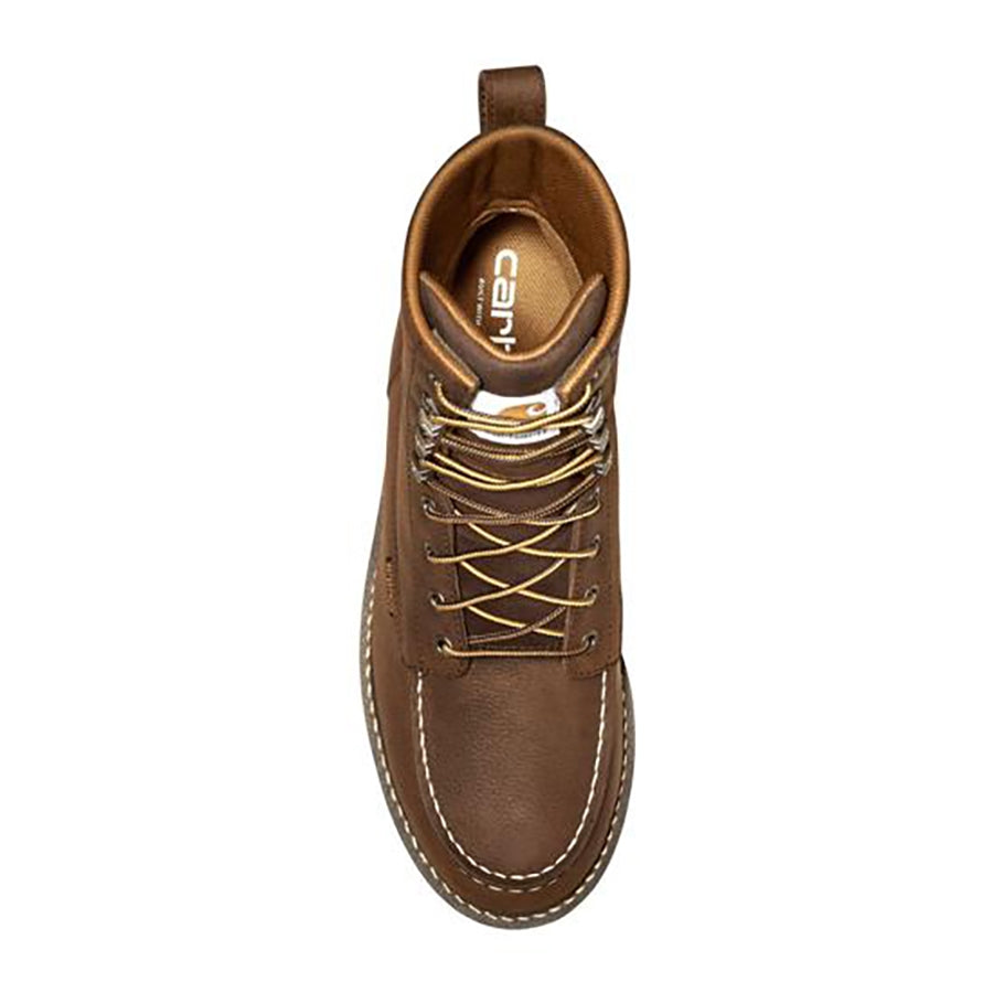 Carhartt Soft Moc Toe Waterproof Slip Resistant Wedge Work Boot FW8095-M