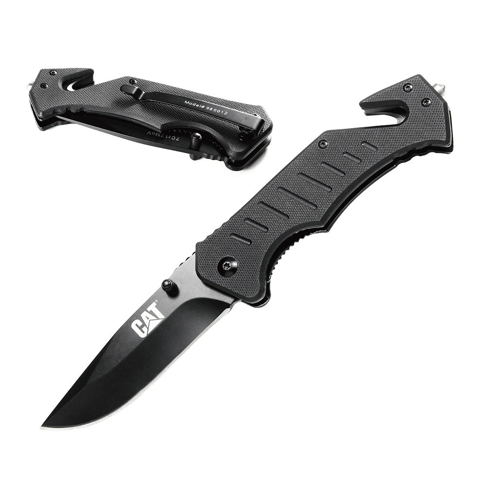 Caterpillar Drop-Point Folding Knife 980012