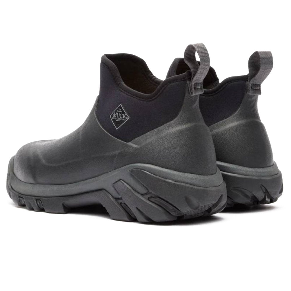 Muck Woody Pull-On Waterproof Sport Soft Toe Black Ankle Boot WDSA001